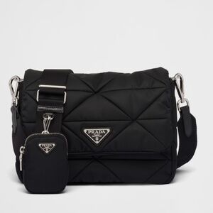 Prada- Padded Re-Nylon shoulder bag